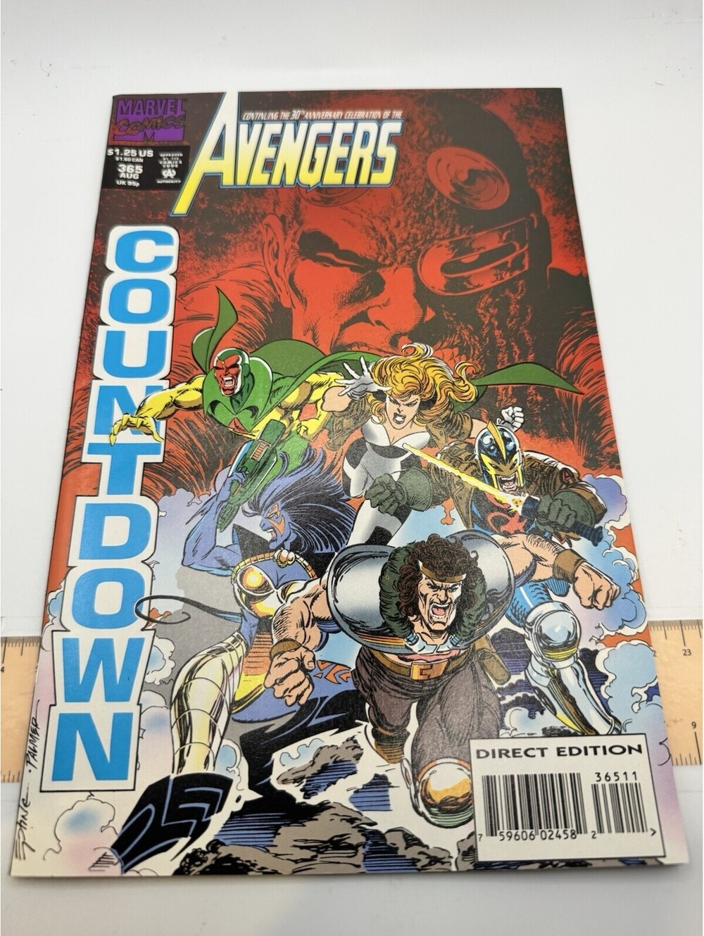AVENGERS #365 COUNTDOWN!! 1993 Marvel Comics
